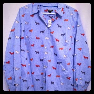 Classic Collared Dachshund Shirt